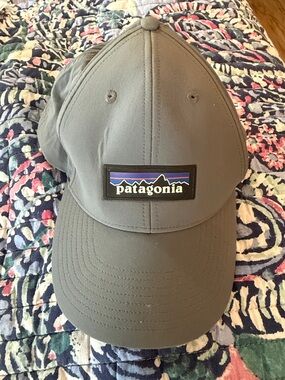 Patagonia Olive Gray Classic Logo Cap